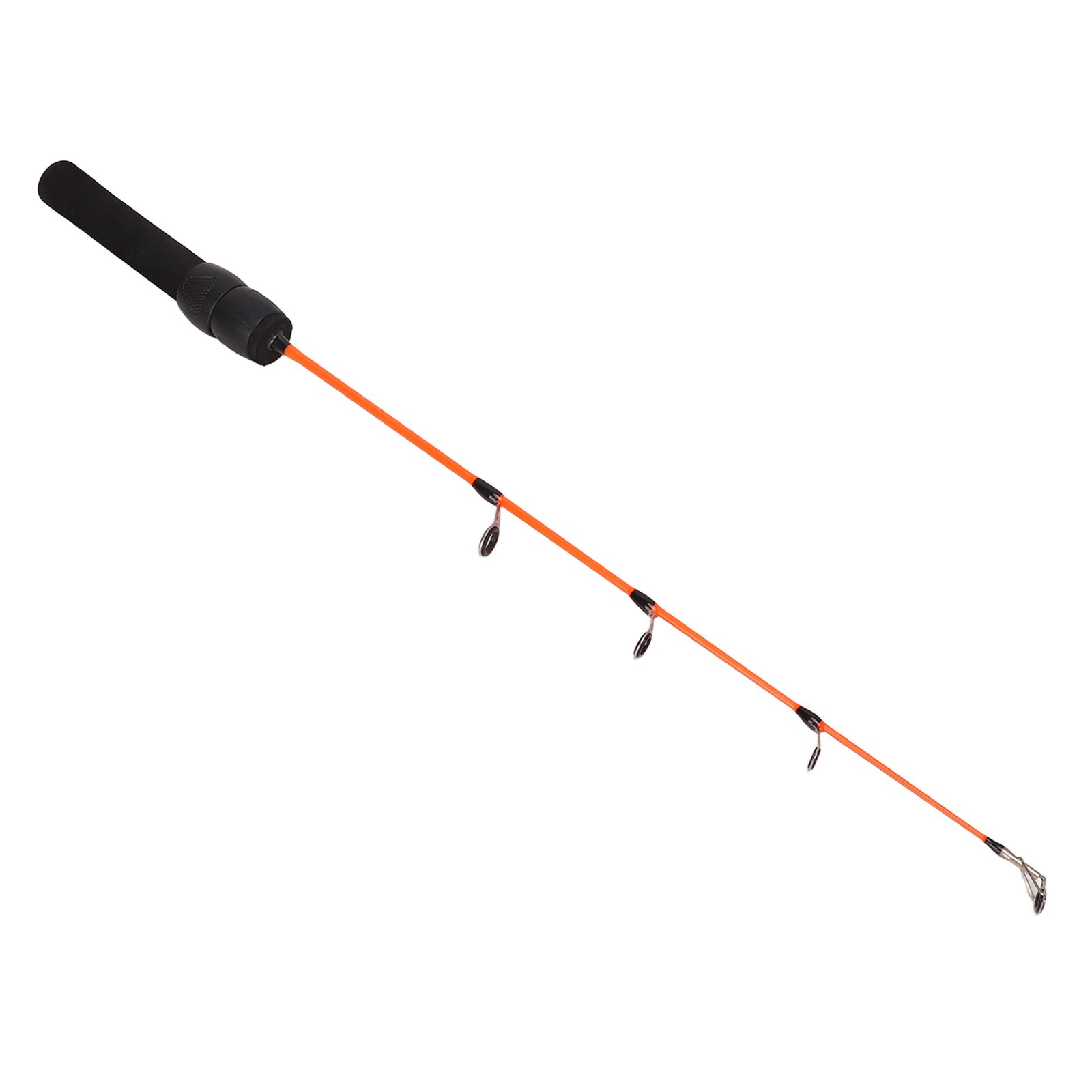 50cm Mini Ice Fishing Rod Short Portable Ice Fishing Pole With EVA Anti NEW