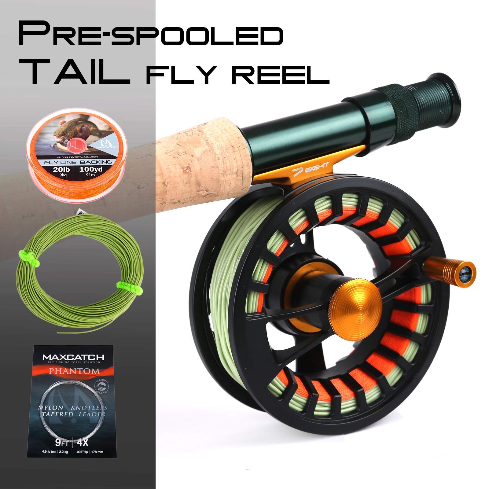 M MAXIMUMCATCH Maxcatch Alltime Travel Fishing Rod-Ultra Compact for Backpack…