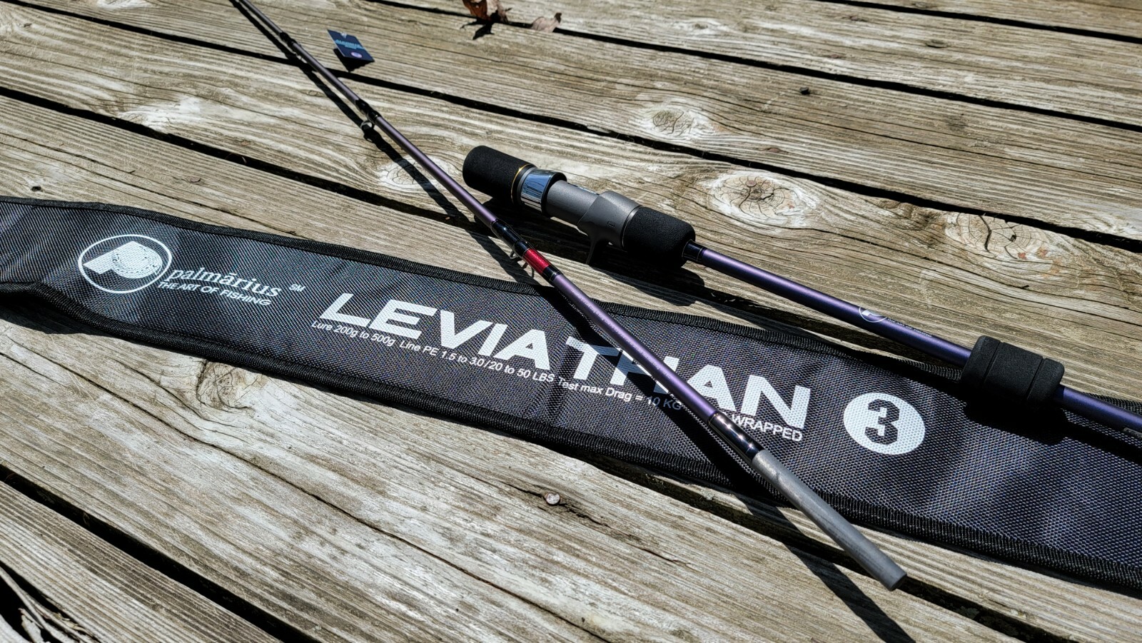 L Series 72-1 100g to 300g (3 oz to 10 oz) Slow/long fall jigging rod