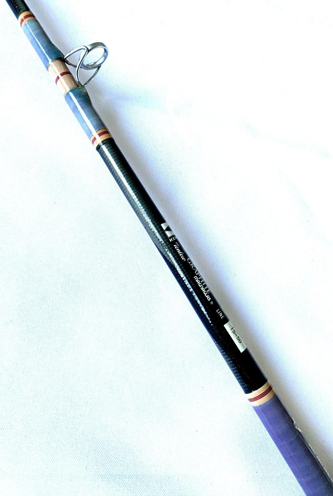 Kencor ZEBRA Z740X 6’6”Tenlew GRAPHITE Magnaglas 15-50Lb Fishing Rod Made In USA
