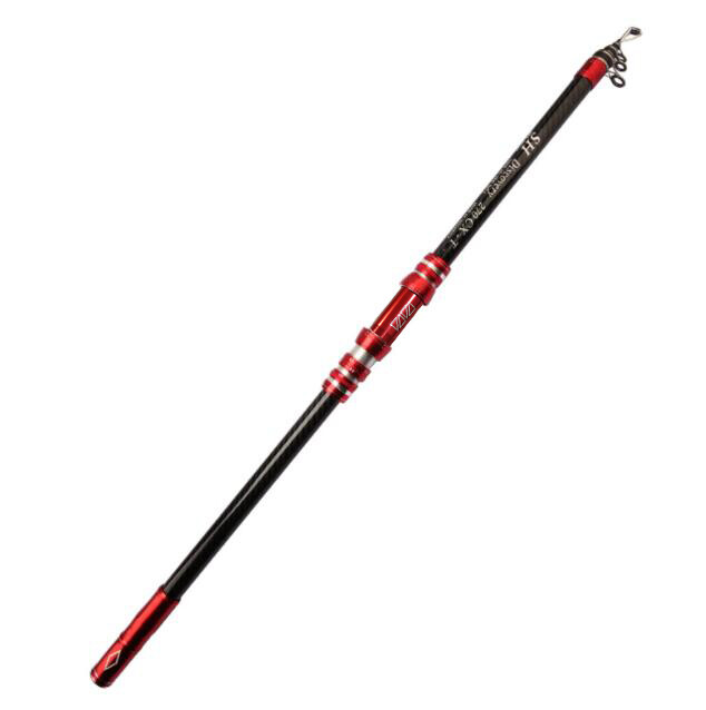 2.7M-4.5M Portable Telescopic Fishing Rod Trout Travel Rock Rod Carbon Fiber Rod