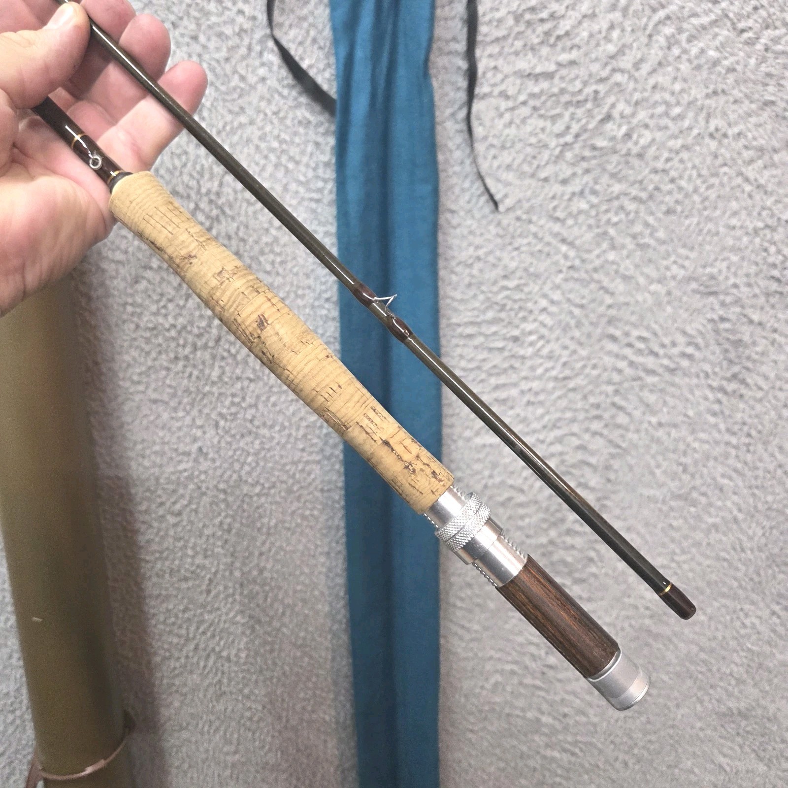 Vintage Esprit Graphite by Lamiglas F906.9 fly rod. Tube Is For Reference.
