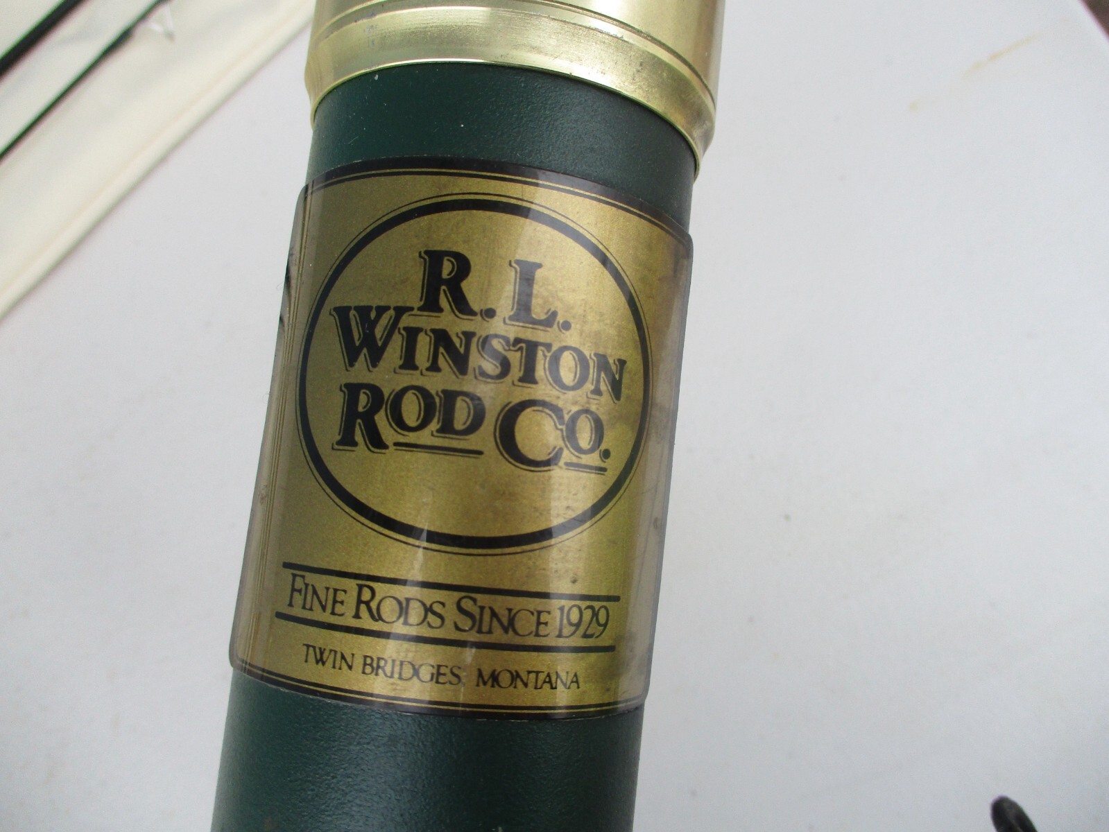 Winston Baron II X 9′ 12 Weight 4 Piece Fly Fishing Rod w/Original Case #142426