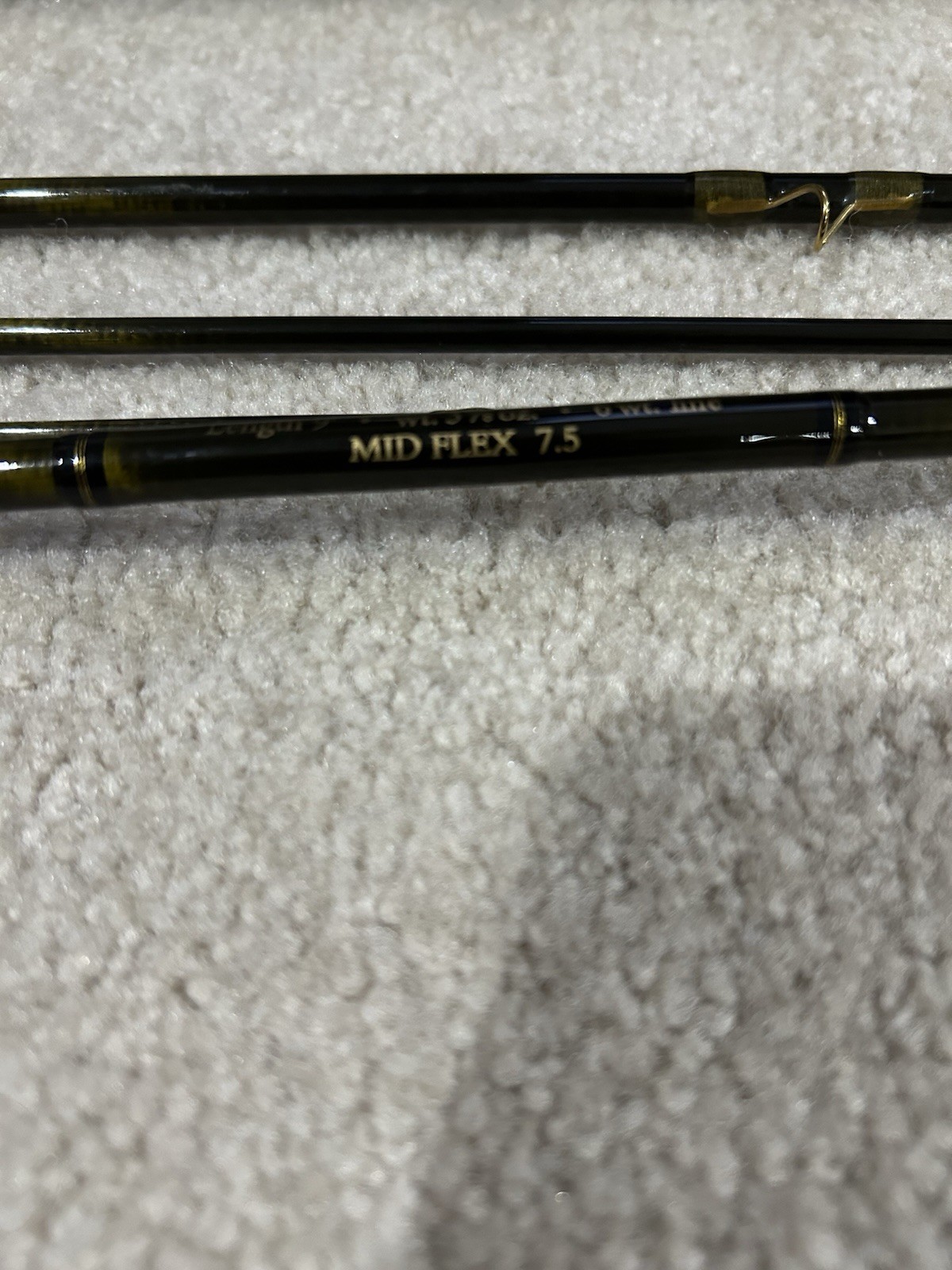 Orvis Trident TLS Mid-Flex 7.5 Fly Fishing Rod. 9’ 6wt. W/ Tube