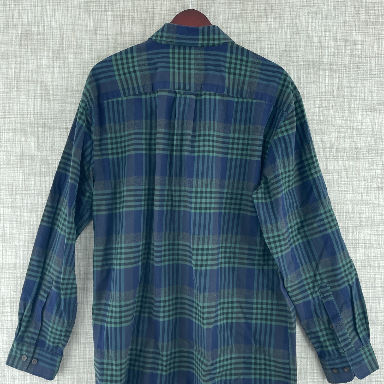 Orvis Plaid Shirt Long Sleeve Button Down Mens L 3368