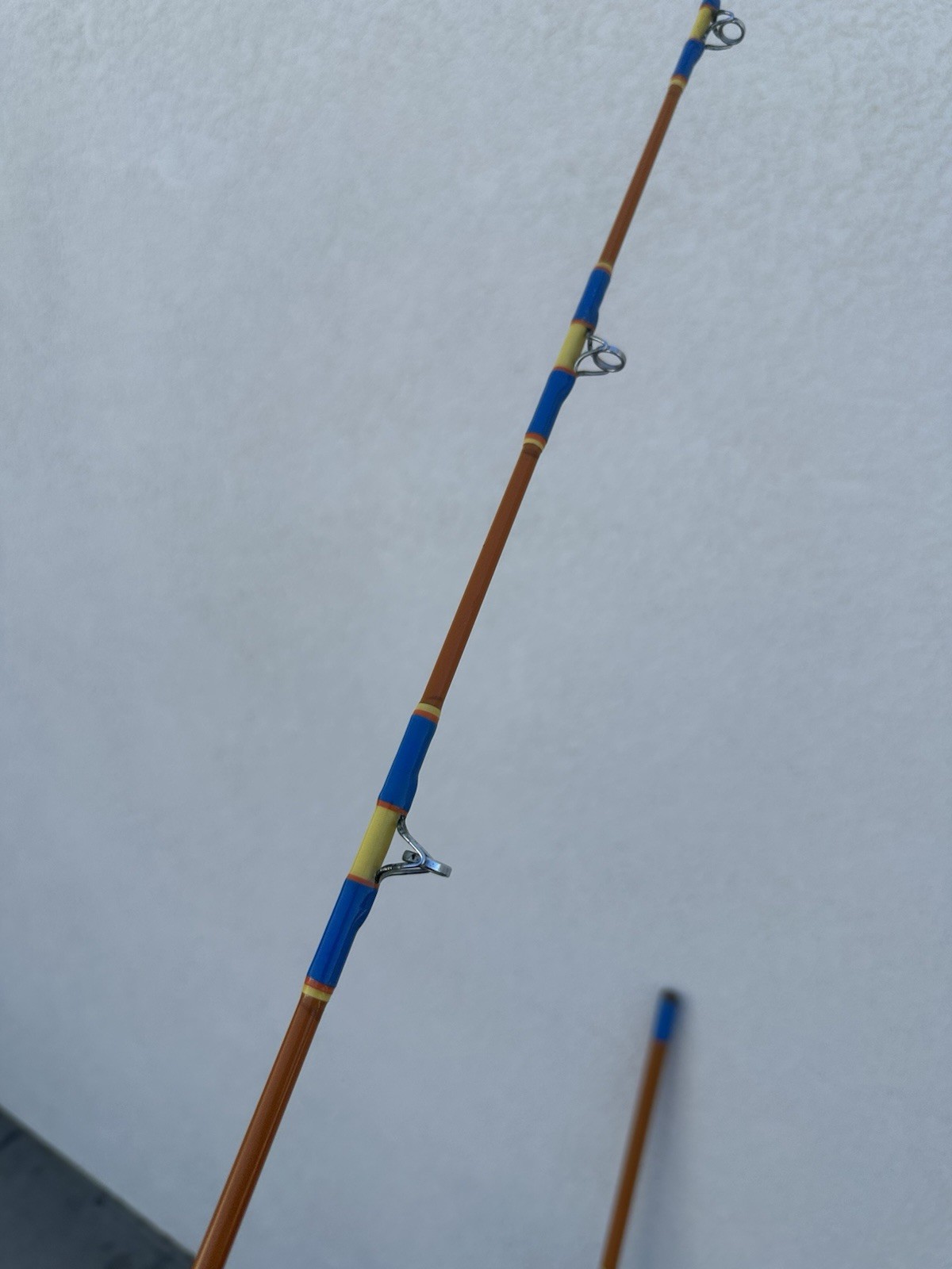 Kencor Tenlew Magnaglas 610-86C Conventional Fishing Rod 2 Piece 8’6” 10-40lb