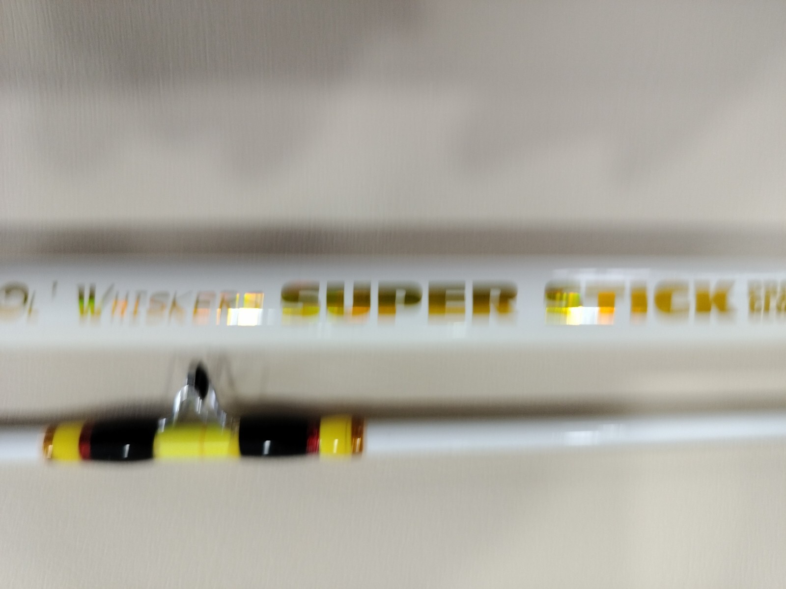 New 9 Ft OL Whiskers Super Stick Pro Glow Catfish Rod
