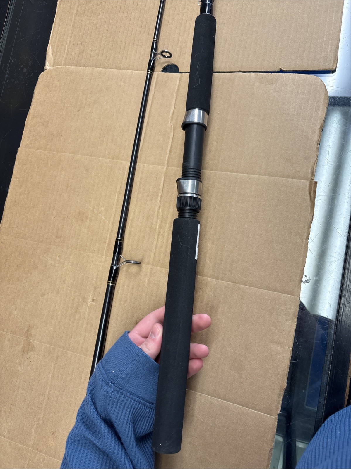 Calypso Tropic Model TPR-556A 7’ 2 Piece Saltwater Spinning Rod