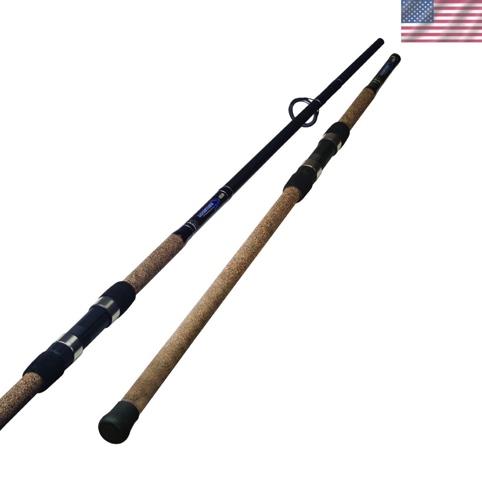 Sensitive 8′ Longitude Surf Rod – Graphite, Cork Handle, Med-Fast Action