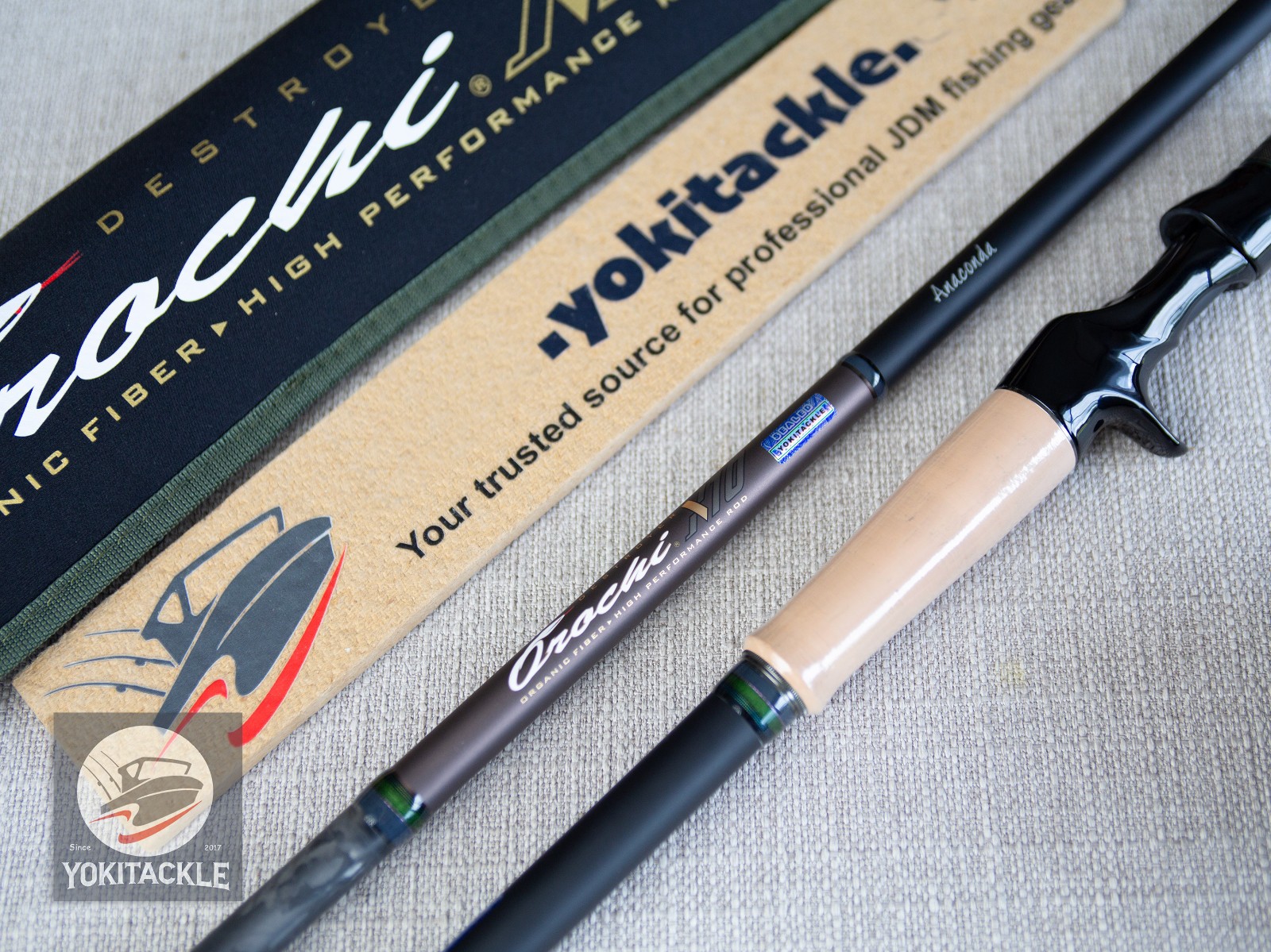 Megabass OROCHI X10 F9-710XT Baitcasting Rod for Bass