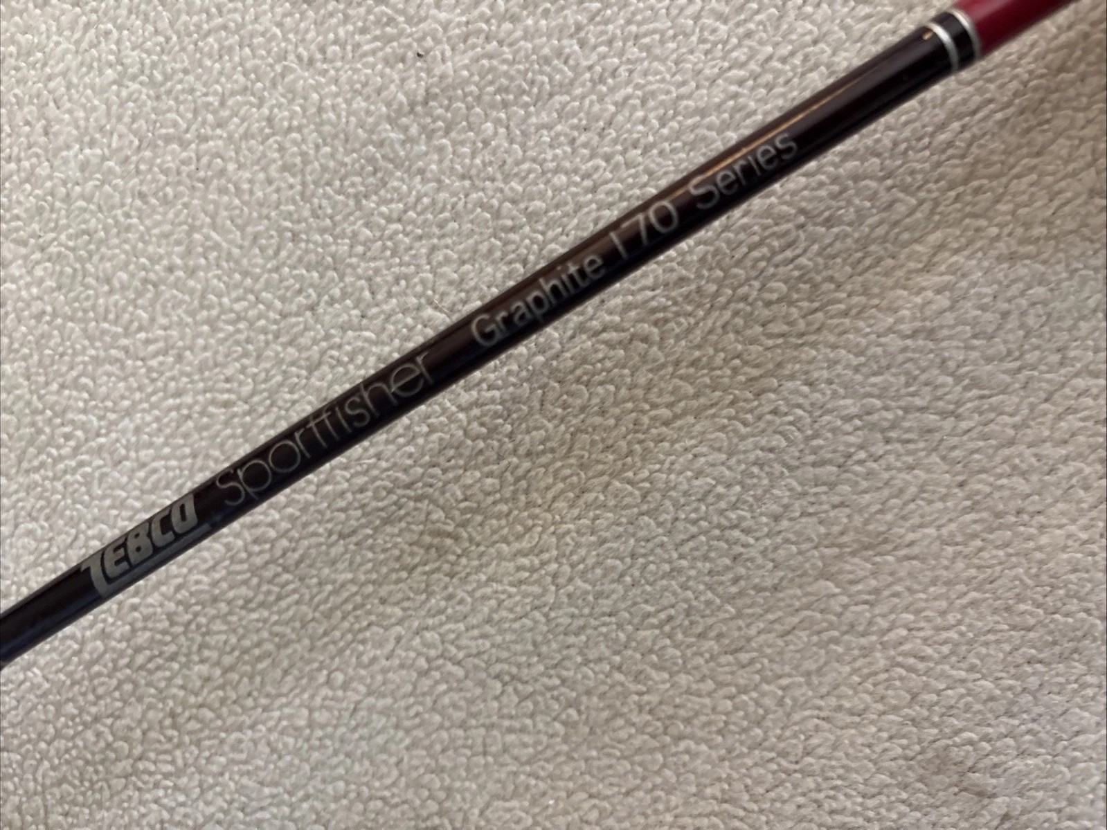 Vintage 5’ Zebco Sport Fisher Graphite I70 Series Light Action 2-6 Fishing Rod