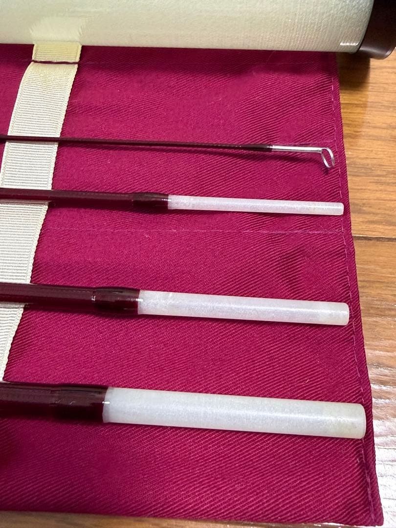 TIEMCO Glass Master Fly Rod 7’6″ #4 4pc Fiberglass Fishing Near Mint Condition