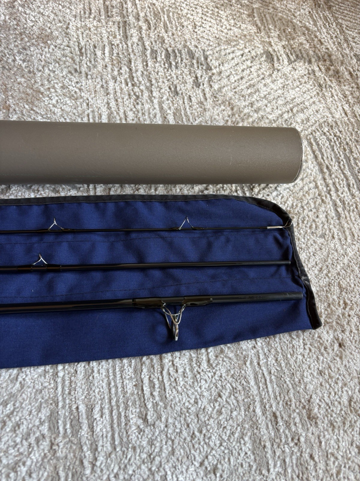 Sage RPLXi 1290-3 Graphite III Fly Rod 9’ 12wt 3pc w Tube Sock USA