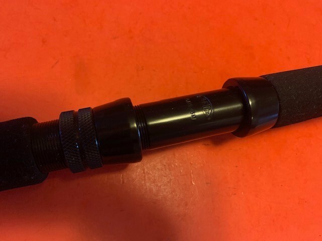 CUSTOM BUILT CALSTAR 6460H 6 FOOT 30 TO 80 POUND RATED FISHING ROD AFTCO ROLLER