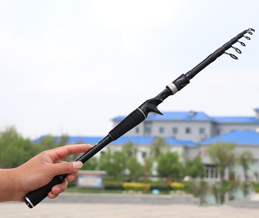 Telescopic Fishing Rod 1.8M-3.6M Carp Carbon Fiber Fishing Pole Spinning Casting