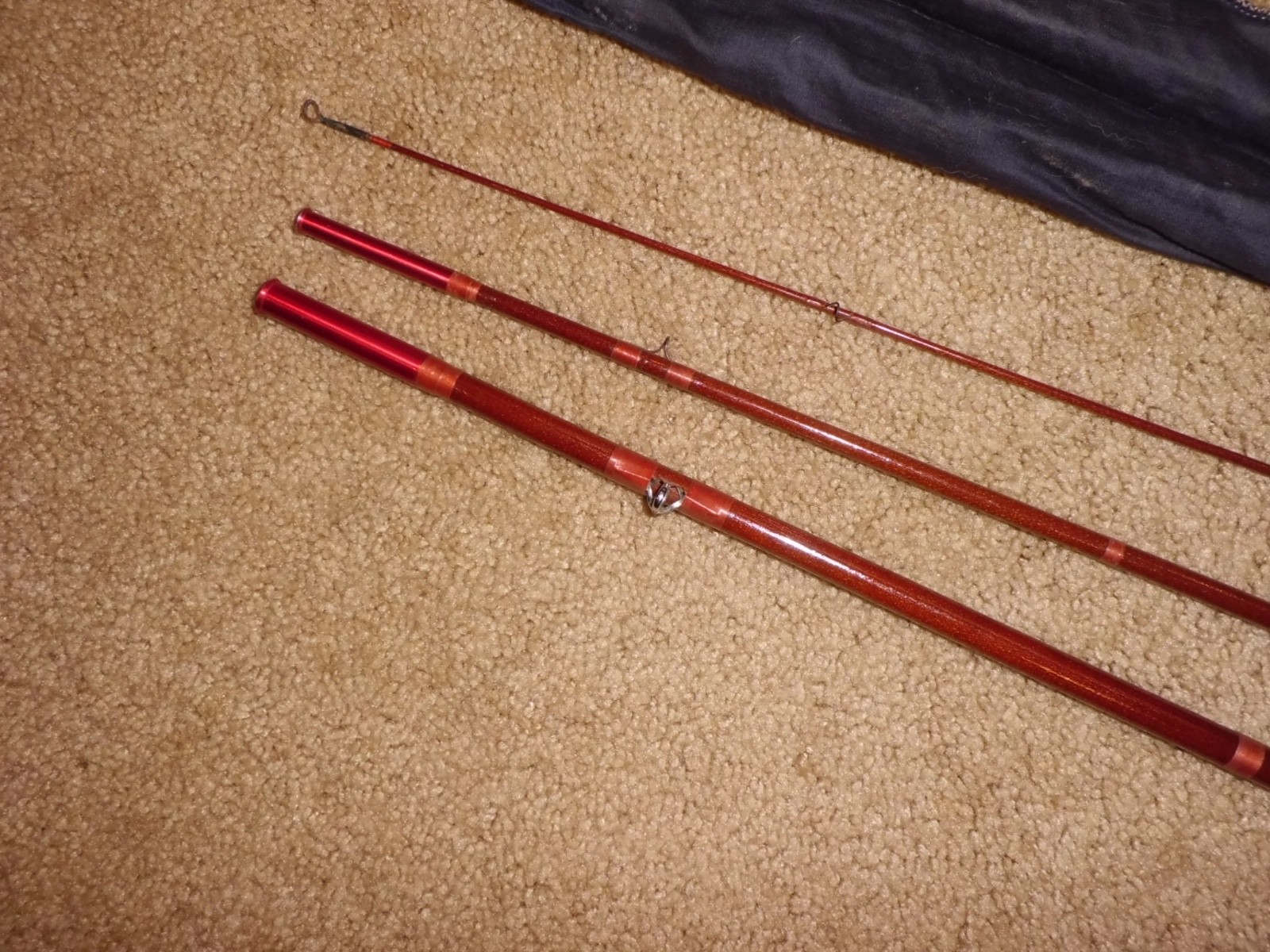 Vintage SILAFLEX 3 pc Fly 9′ Rod made in USA