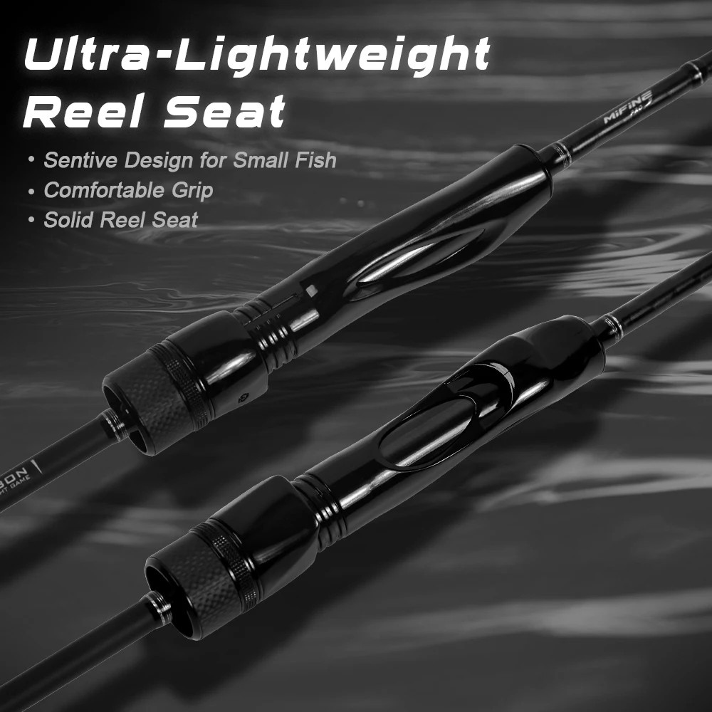 MIFINE MICROBITE AJING Spinning Rod 40T Carbon UL/L 1-10g Fast Ultralight Trout
