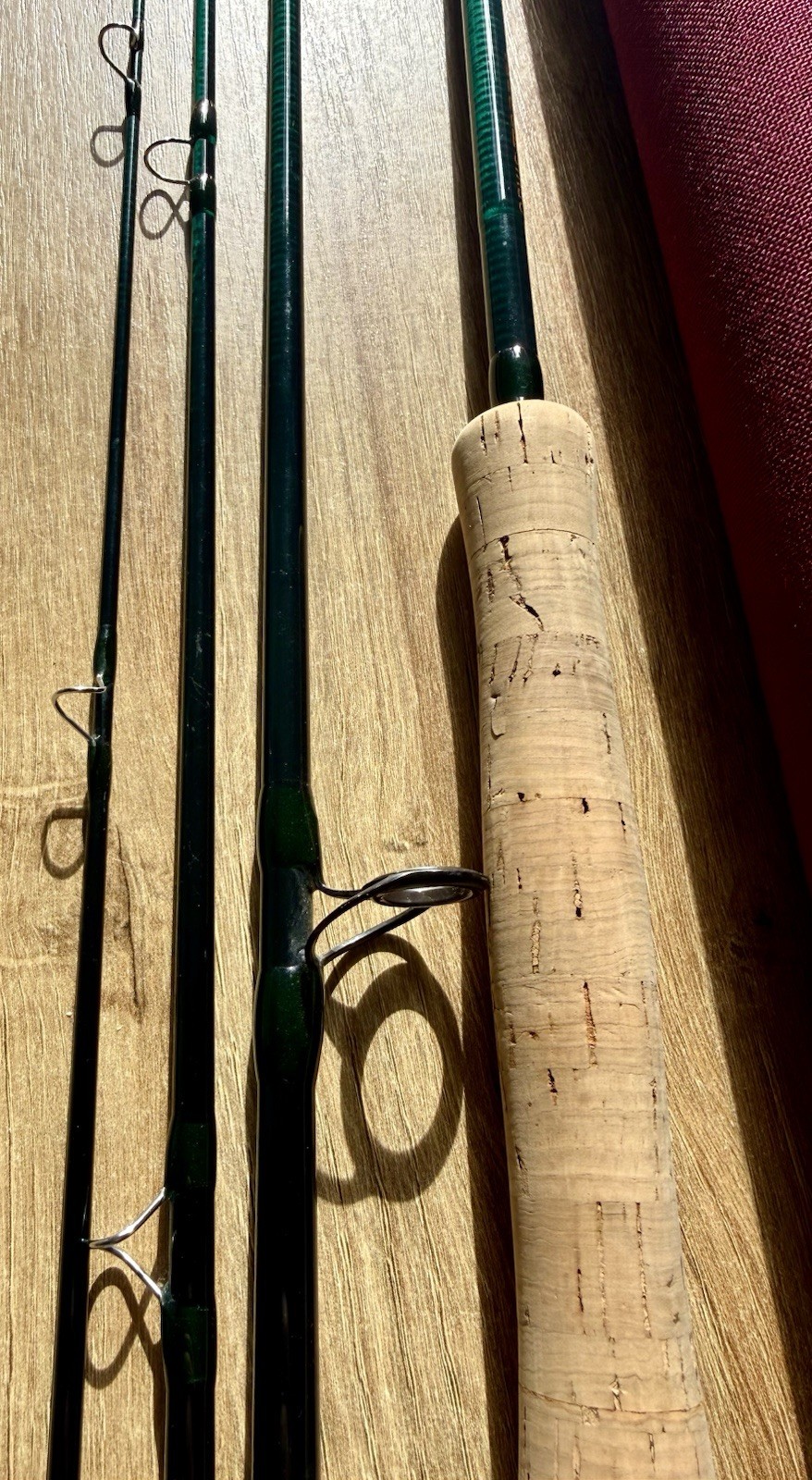 Orvis Trident TLS 9 Foot #12 Carbon 4 Piece Saltwater Fly Rod with Travel Tube