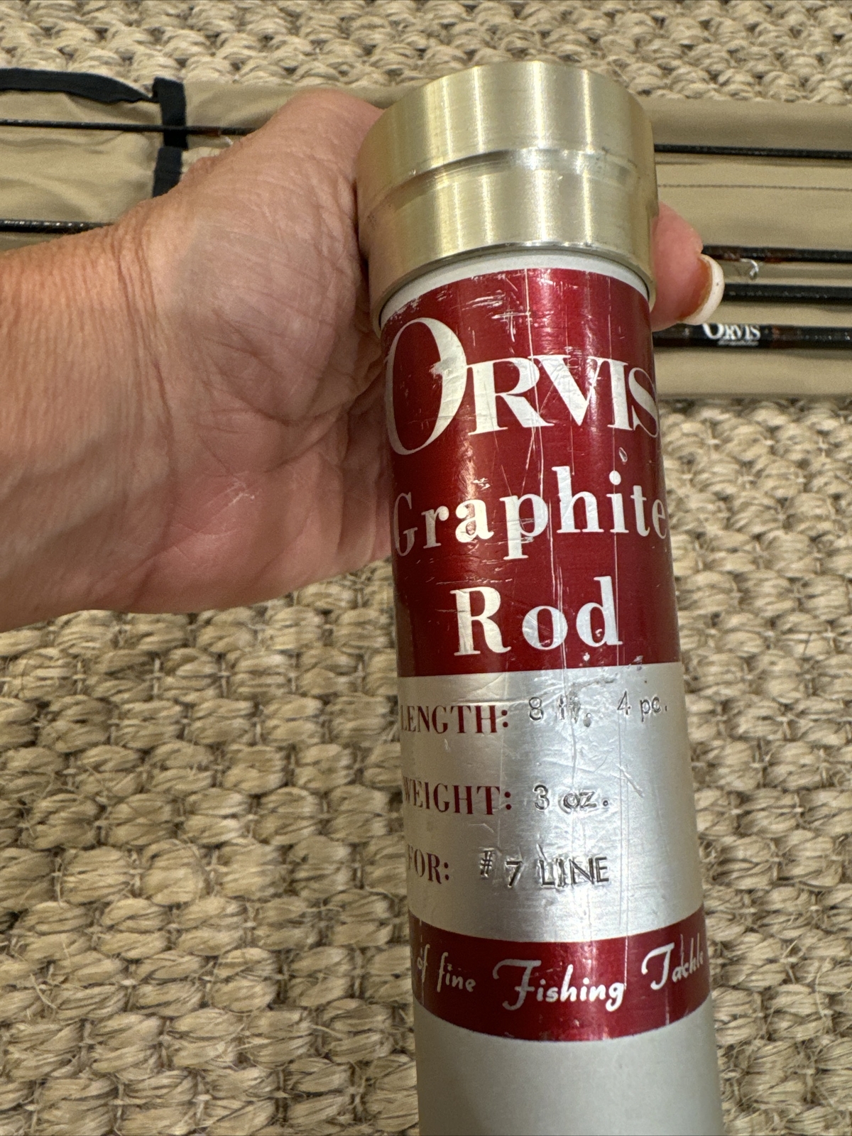 ORVIS Graphite FlyRod Allrounder8ft.3in. 4 Pieces #7