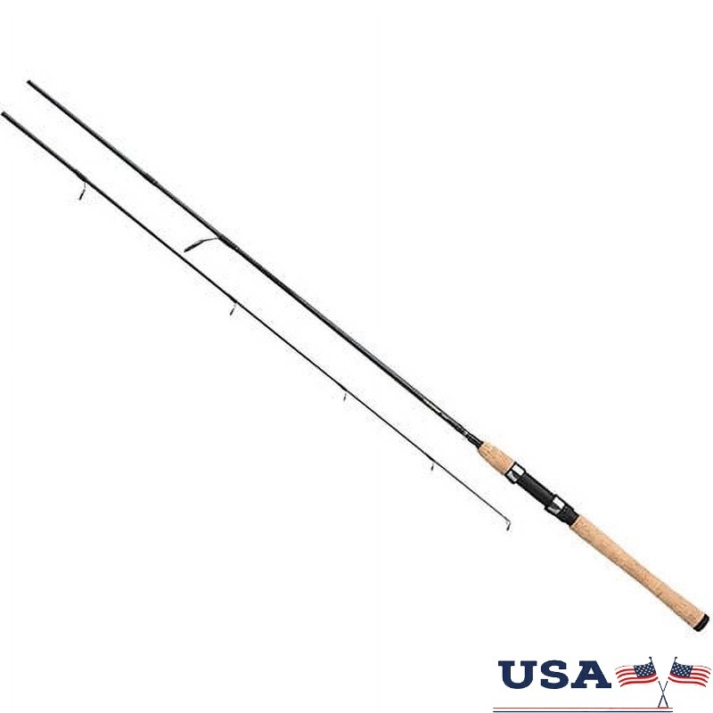 Medium Heavy Spinning Fishing Rod Graphite Fast Action Lightweight CFF701MHFS US