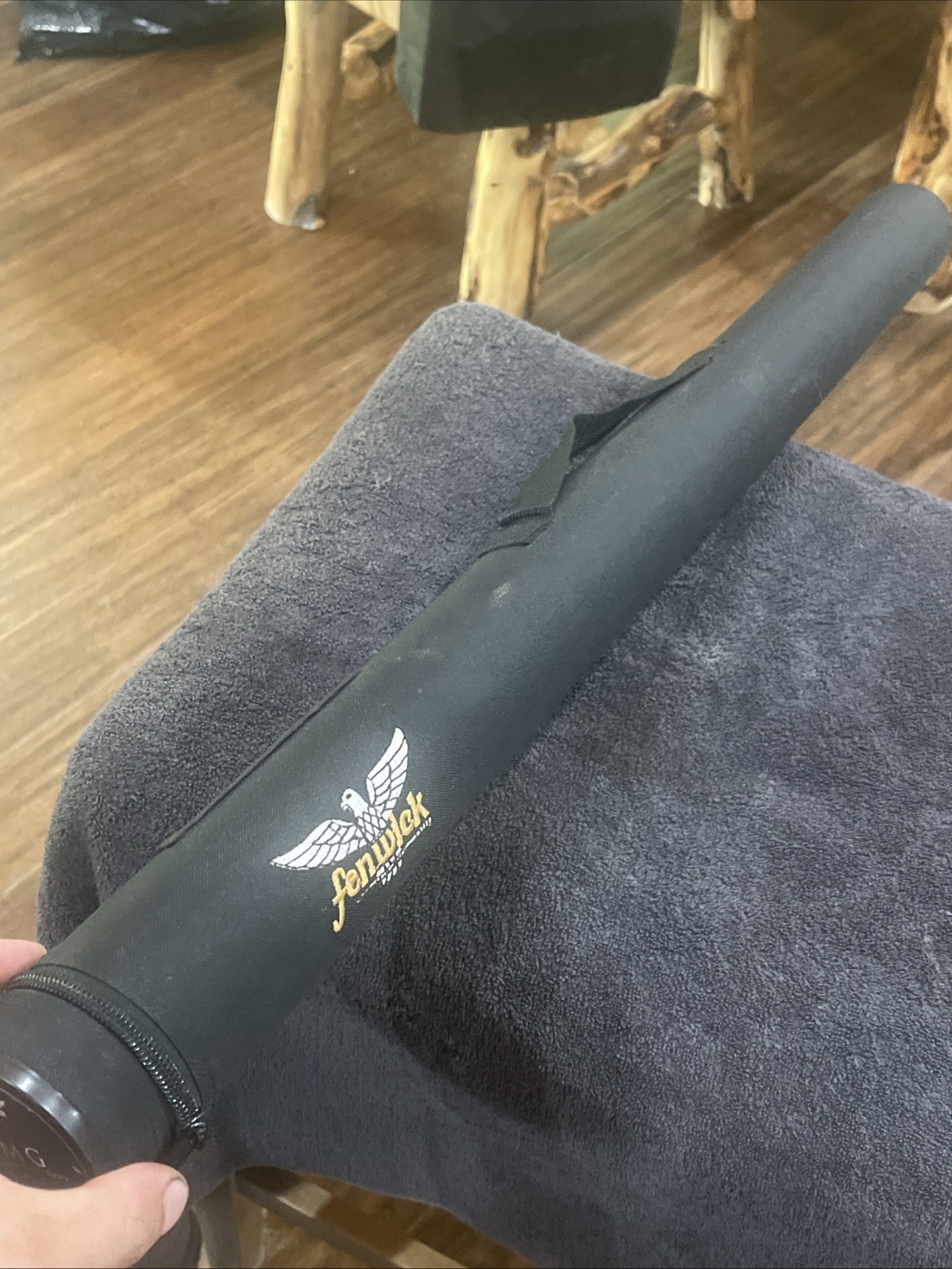 Fenwick HMG 9ft 8 Weight 4 Pc. Fly Rod. Never Used.