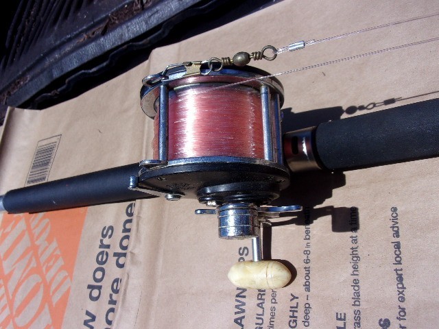 Star Rods Delux DLXKITE Kite Rod 3.7 with Penn Sailfisher 130 spooled reel