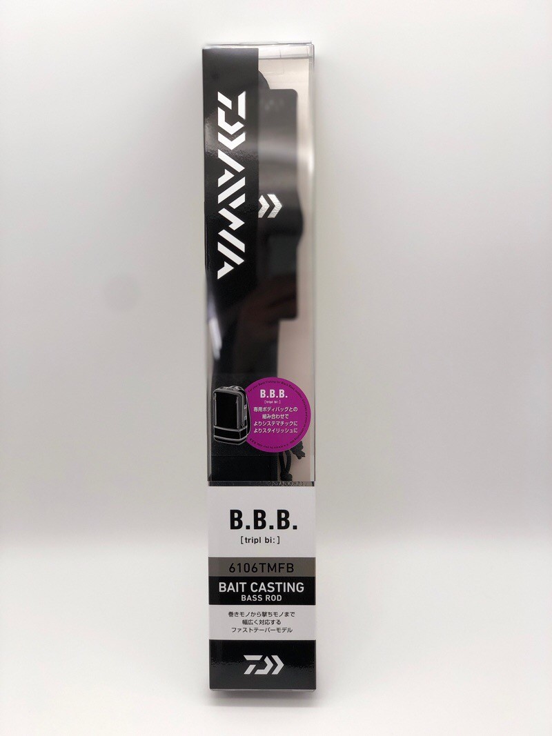 Daiwa B.B.B. 6106TMFB Telescopic Bait Casting Fishing Rod with Case