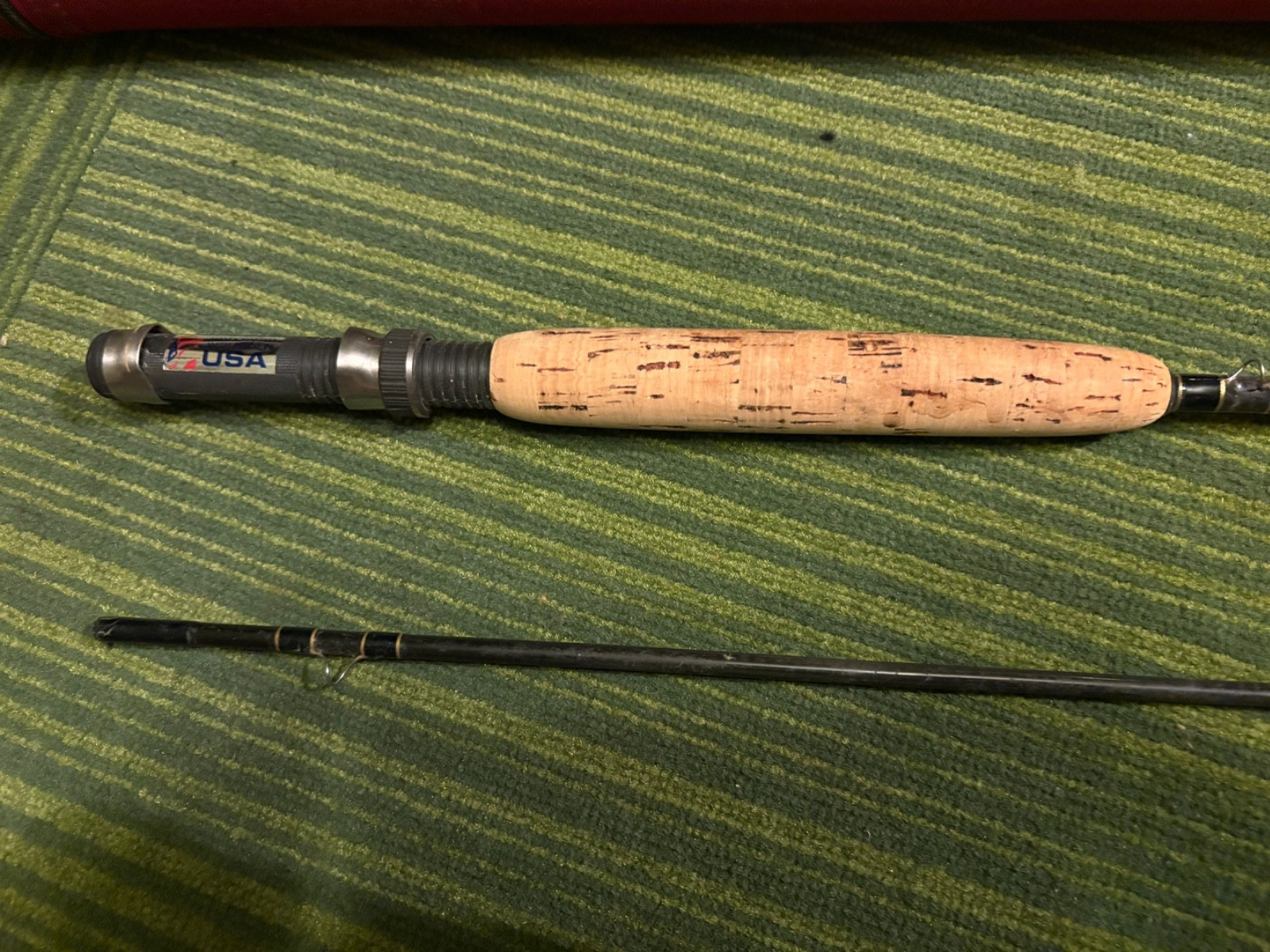 St. Croix Imperial Graphite XL – 2-Piece Fishing Rod – 4302-6/7-8’6″ – USA +Case