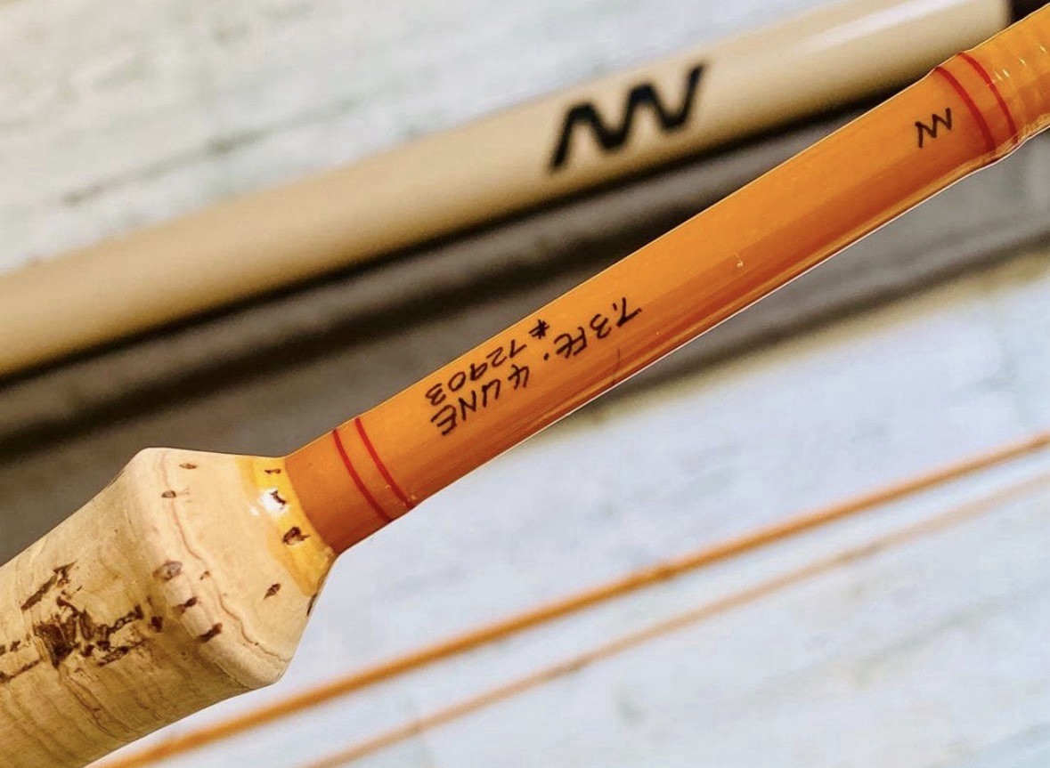 Mario Wojnicki 7’3″ #4 3pc Fly Rod free shipping DDP