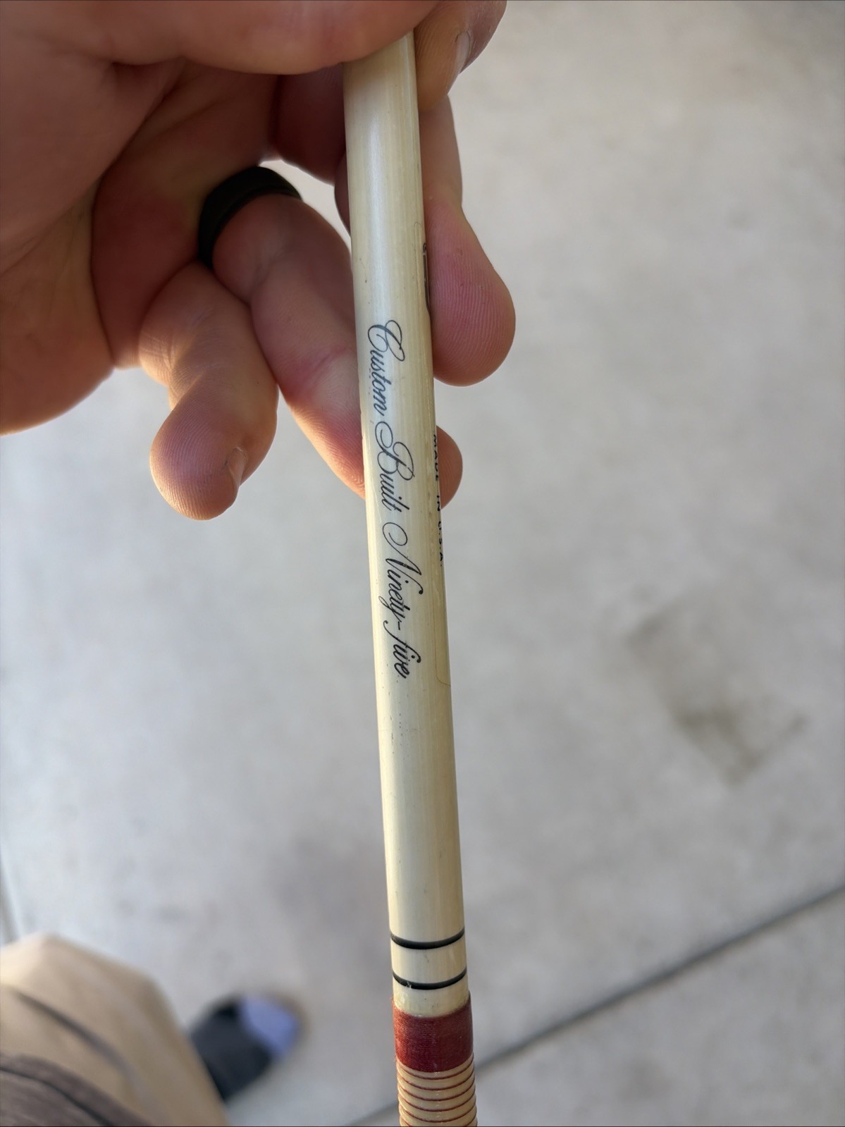 True Temper 95-35 7ft Custom Built Rod