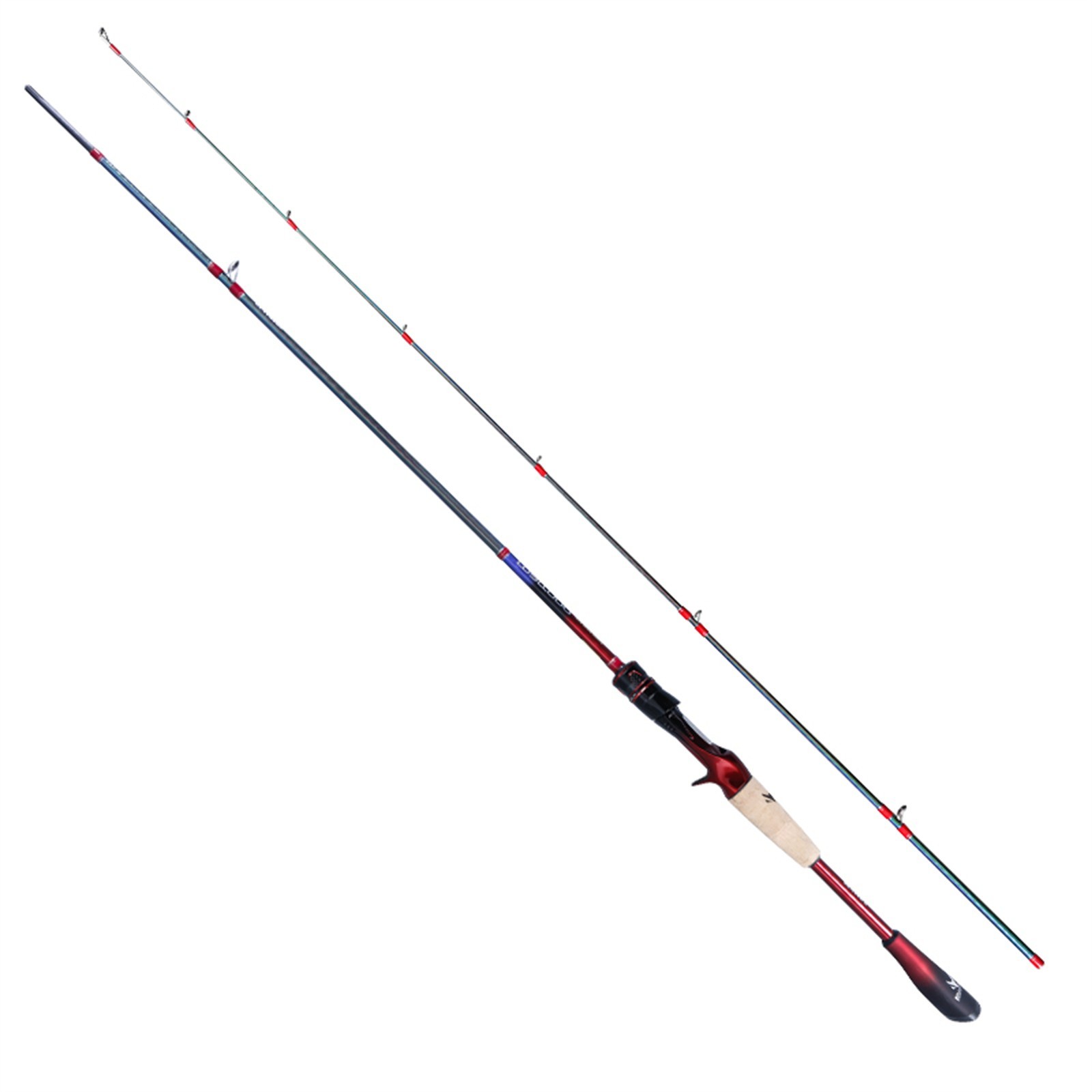 PURELURE MARRONE Universal Spinning Casting Rod Lure Fishing Chameleon Painting