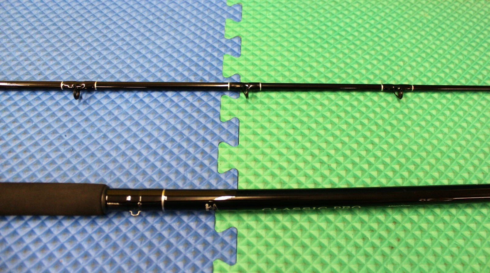 OKUMA CLASSIC PRO 2-Piece 10′ 0″ Mooching Rod Chartreuse Tip CPM-10M-CT