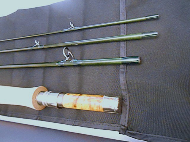 E.L. KEULING ROD CO 9′ 4 WT. DOWN-LOCKING 4PC CARBON FIBER FLY ROD 2026 USA