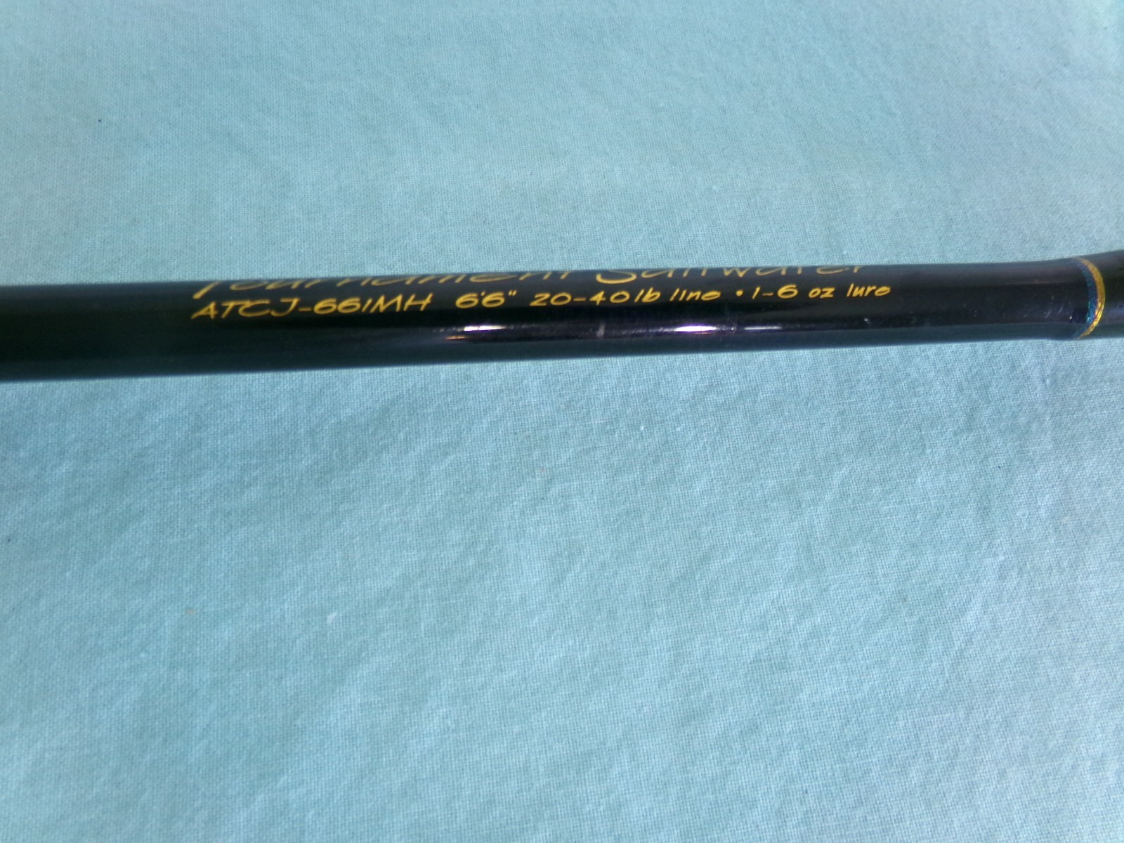ANDE Tournament Saltwater ATCJ-661MH Boat Rod 6’6” MH 20–40lb
