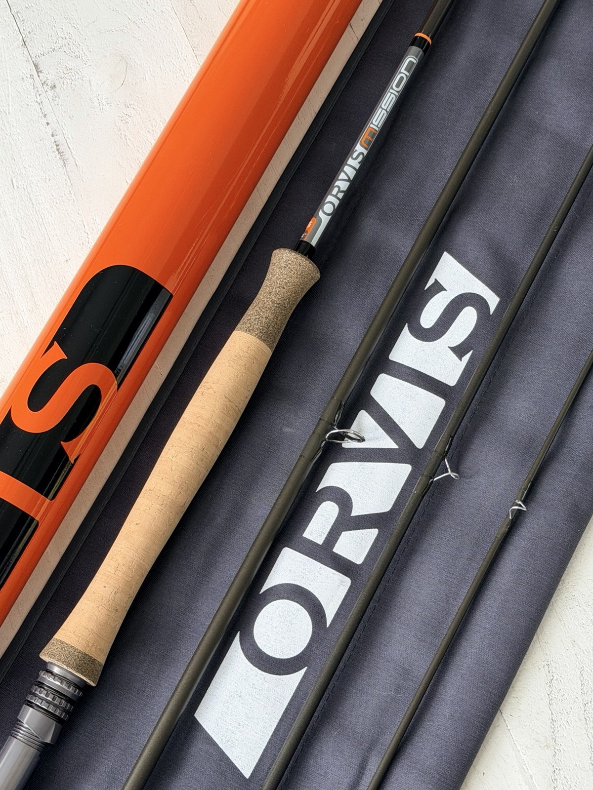 **BEAUTIFUL** 🔥 ORVIS MISSION SWITCH/SPEY 3wt. 11’4”in-4pc Flyrod!🔥