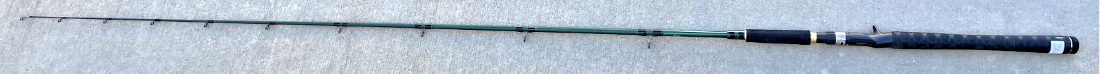 New Daiwa TD Eye Walleye Telescopic Trolling Rod 7’6″ MH Fast 76TMHFB