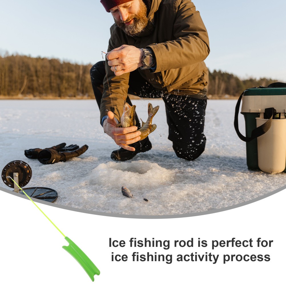 1 Set Practical Ice Fishing Rod for Winter Durable Outdoor Fishing Accessory