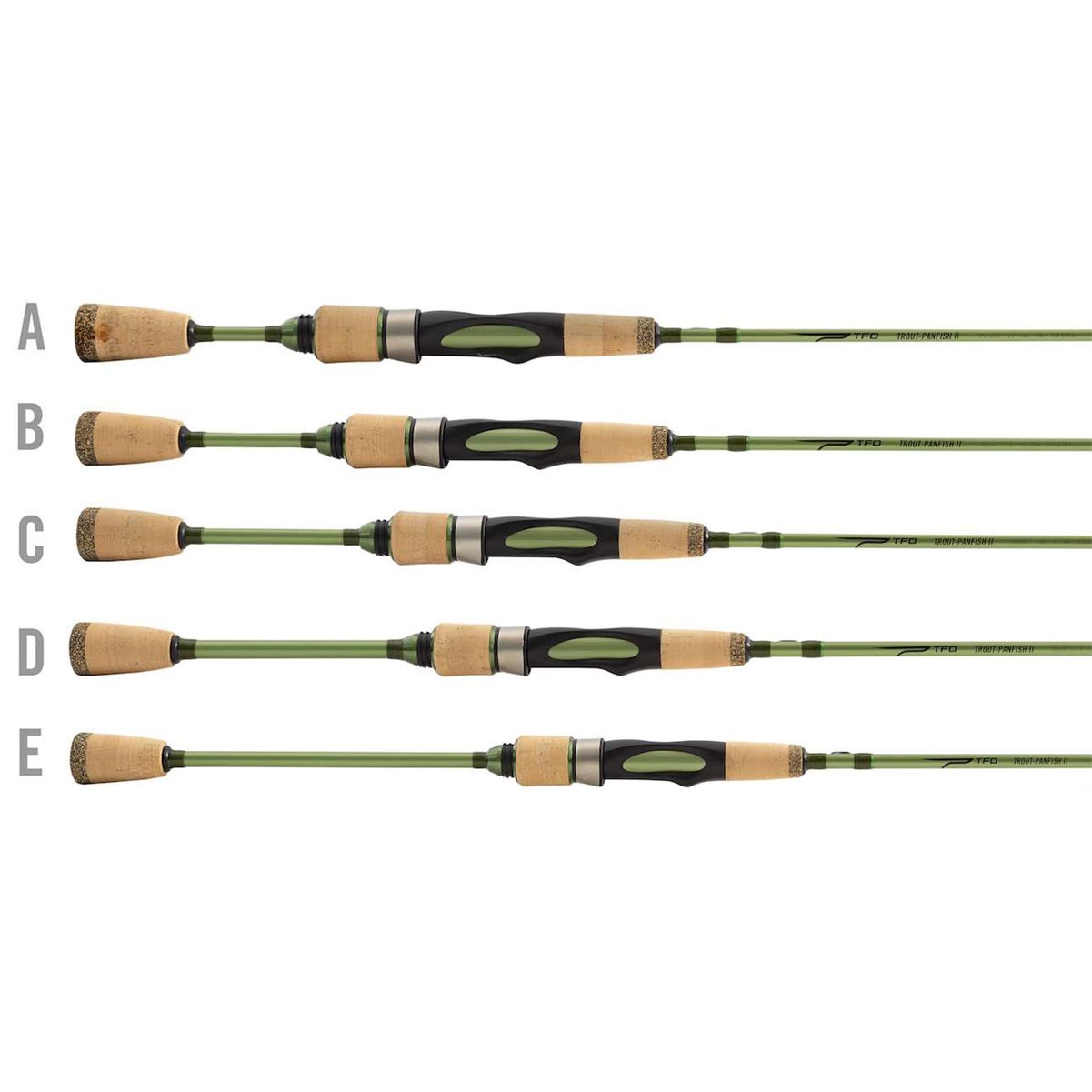 TFO Trout Panfish II 7ft0in Light 1pc Spinning Rod (TPS2 702-1)