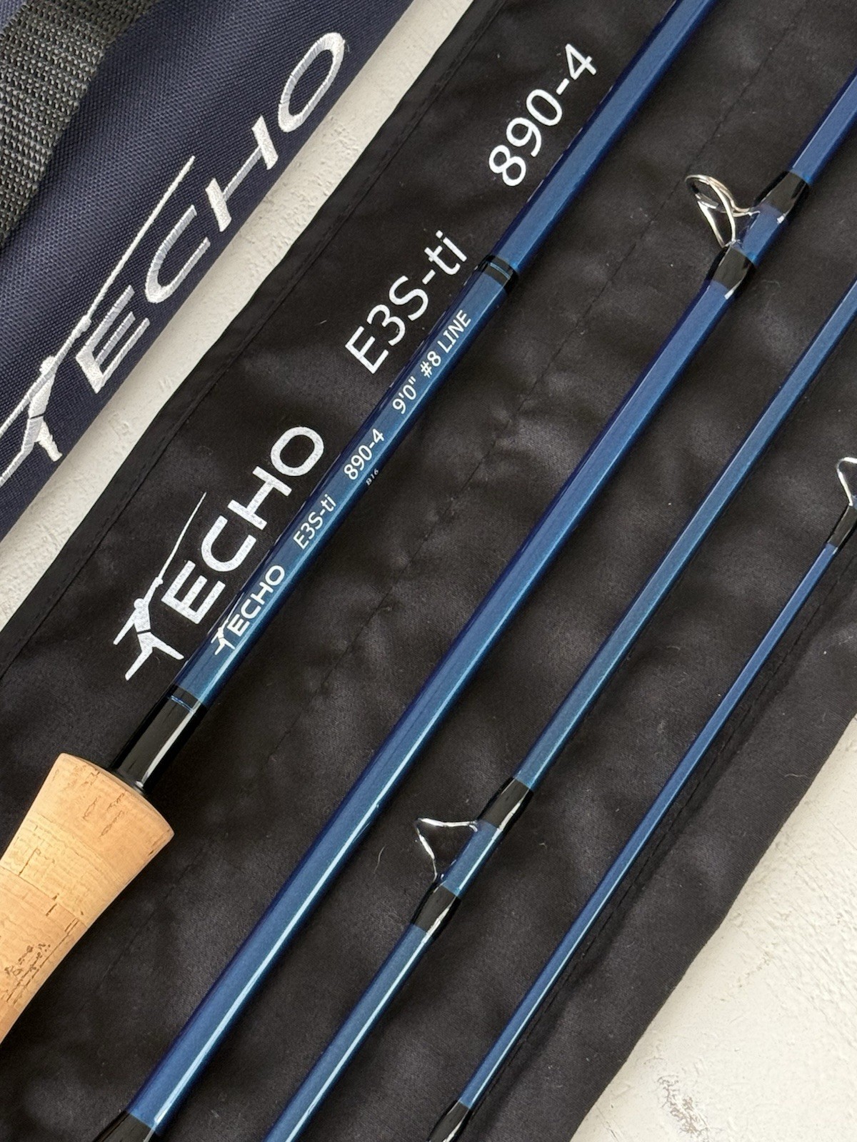 **BEAUTIFUL**🔥ECHO E3S-ti 8wt. 9’ft Fly Rod! 🔥~LQQK~🔥