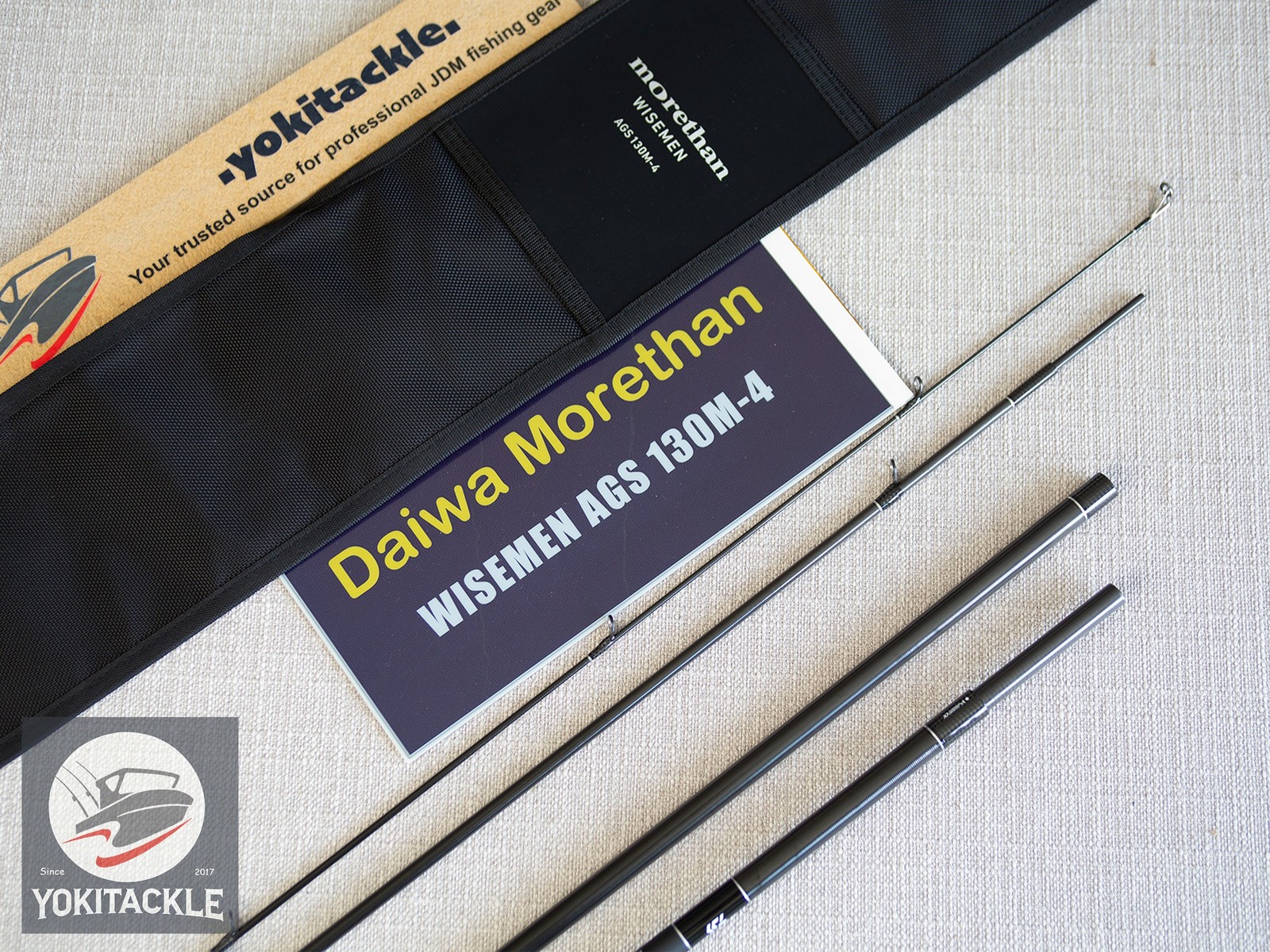 Daiwa Morethan WISEMEN AGS 130M-4 Spinning Rod JDM Shipping From JAPAN
