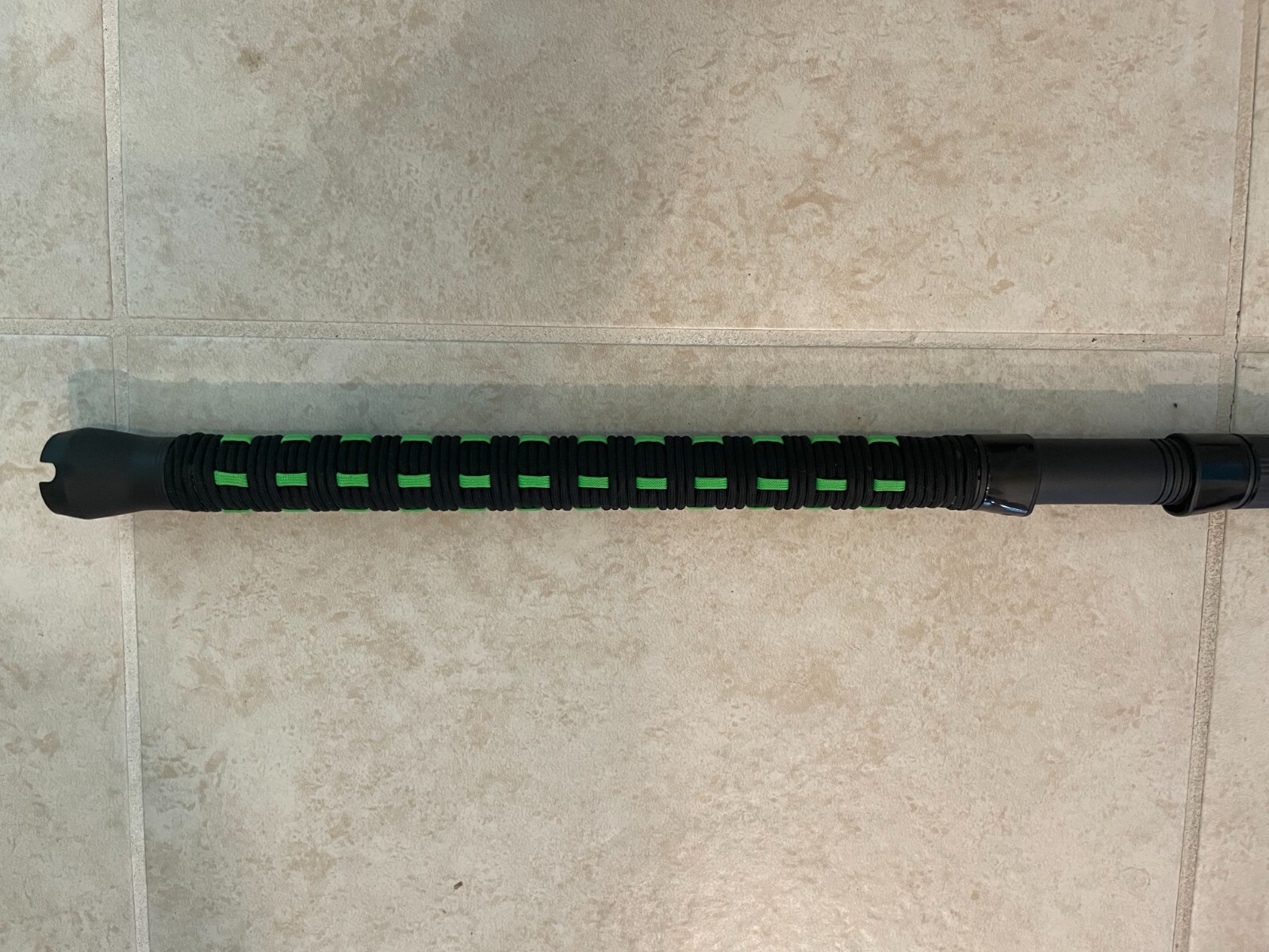 One of a Kind Custom Rod 8 ‘ 30-50 H Black Green Custom touches
