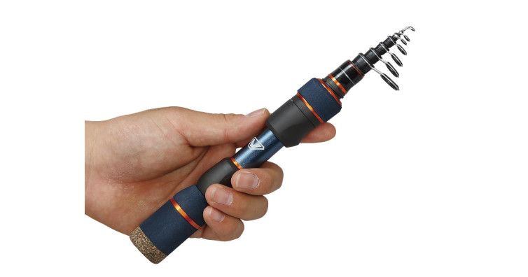 VICEO Tele Shorty SE Compact Telescopic Fishing Rod Portable Travel Rod