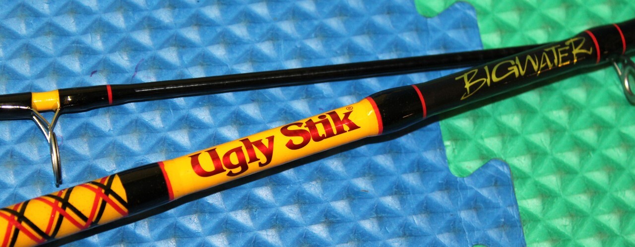 Ugly Stik Bigwater 7′ 0″‘ Spin Rod Medium 2-Piece BW1020S702 M 1539202