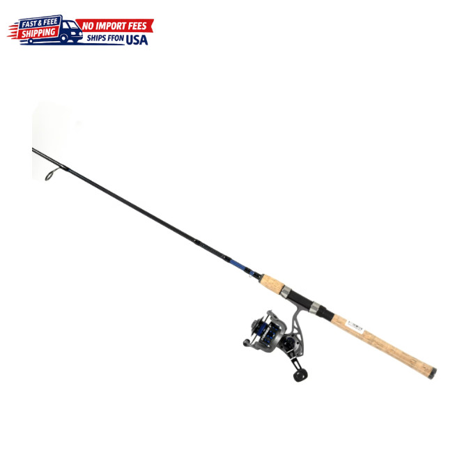 Tsunami Barrier II Spin Fishing Combo 7′ – 4000 Size Reel, Inshore
