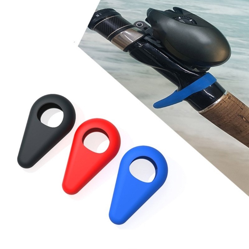 Silicone Triggers Guard Rod Grip Cover For Fishing Rod Antiscratch Protections