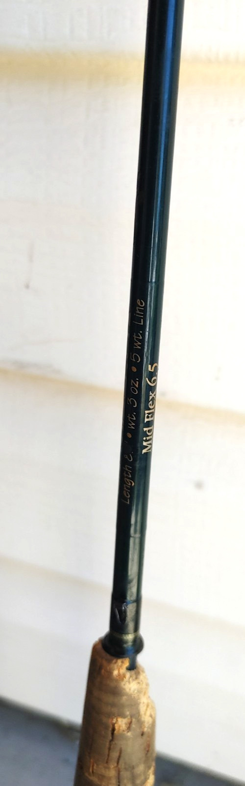 Orvis Trident TL Fly Fishing Rod Green 4 Piece Pole 6.5 Mid Flex 8’5″ 3oz 5wt