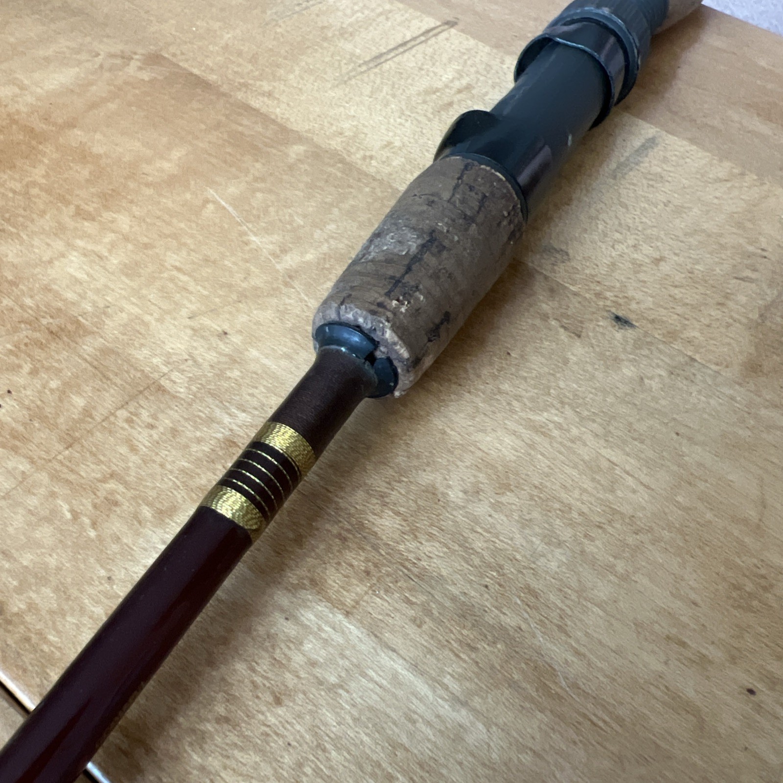 Silstar Glass Classic Ultra Light 4′ Spinning Rod 1 Pc Fiberglass. Nice!