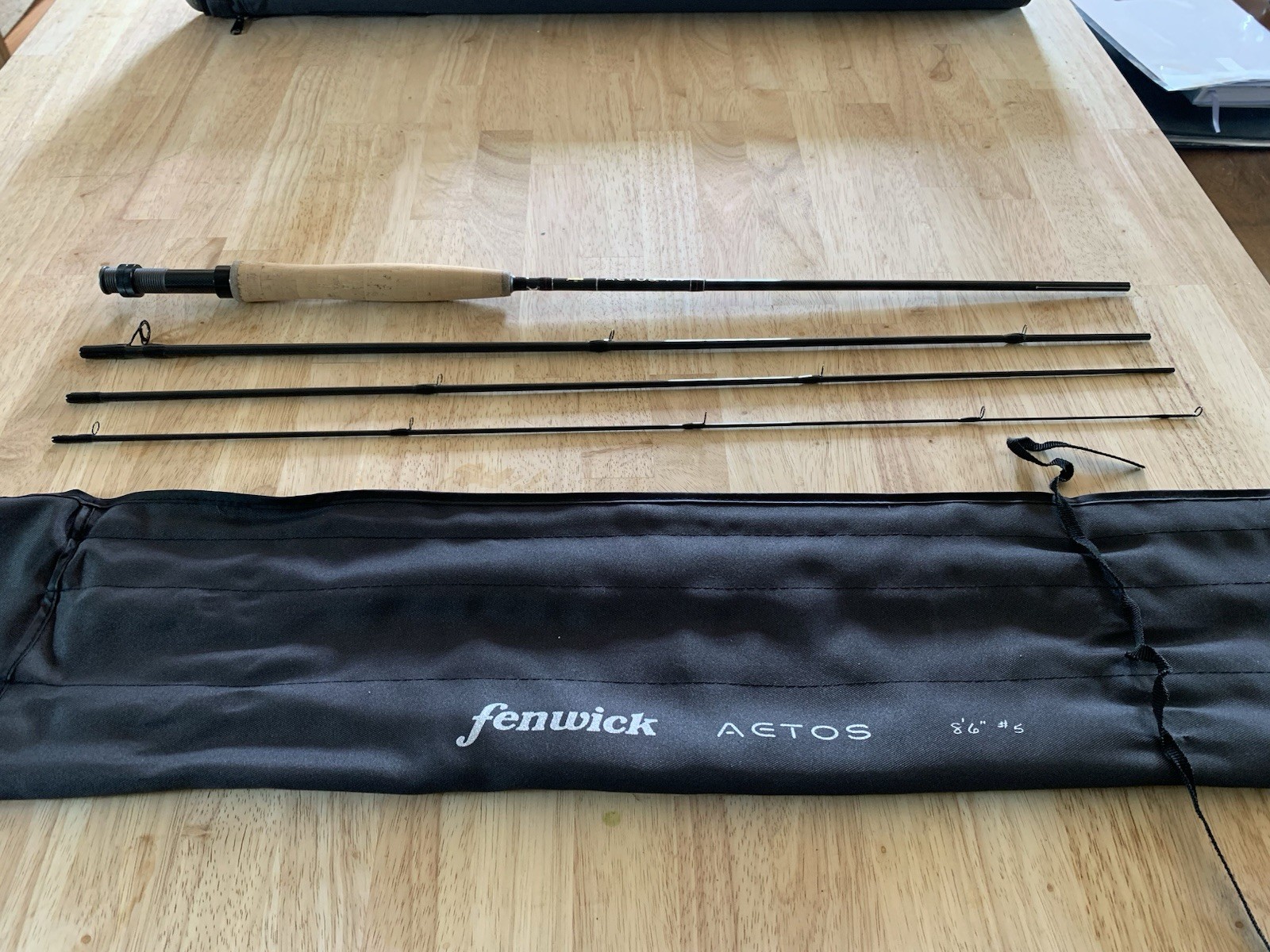 Fenwick AETOS Fly Rod 8’ 6” 5wt 4pc – Open Box – AETOS865-4 – Fast Action