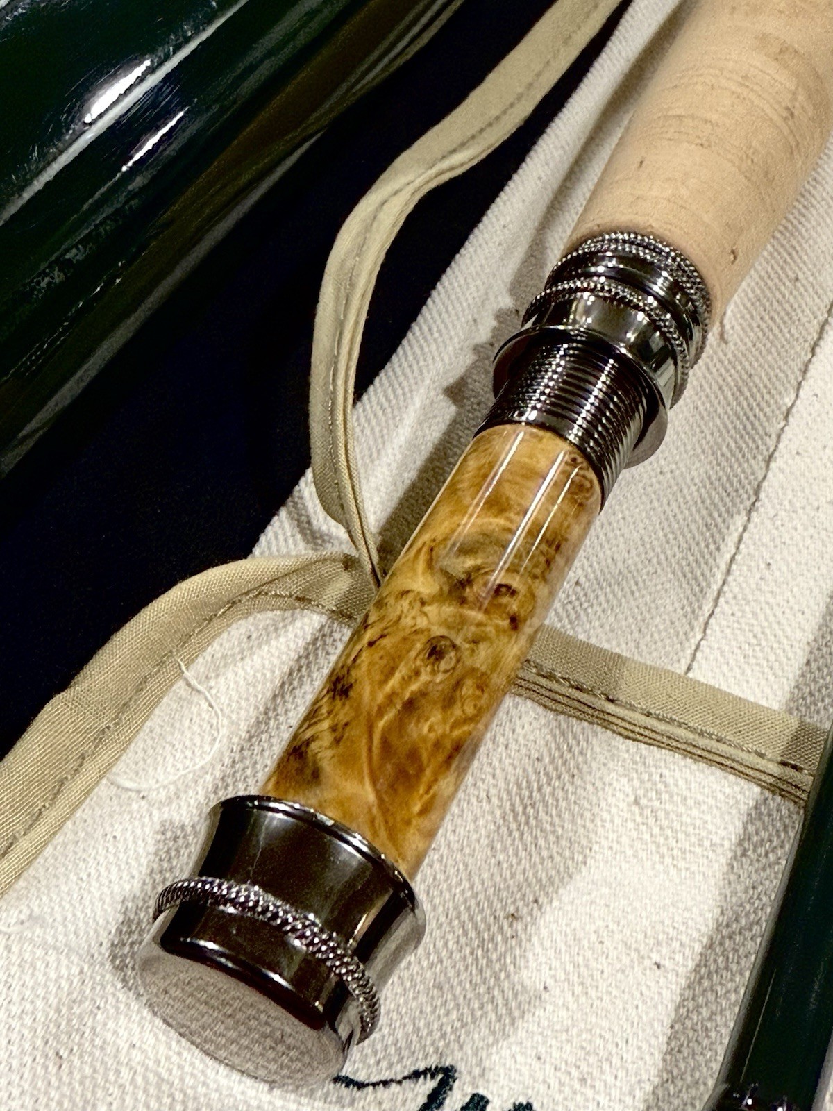 Brook & Brown Trota Superba (7’6” 4wt 4pc) Glass FlyRod New/unused