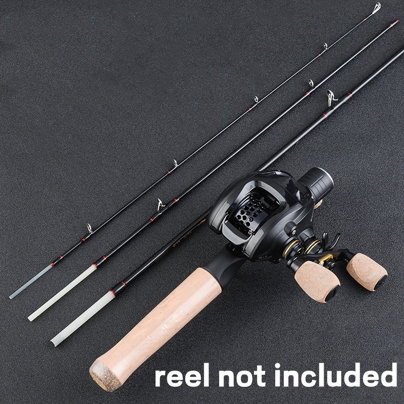 Fishing Rod Ultra Light Travel Spinning/Casting Rods Carbon Fiber Pole 4 Section